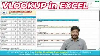 MS Excel - Vlookup in Excel Video Tutorials in Hindi II 4 Ways to Use Vlookup Formula in Excel