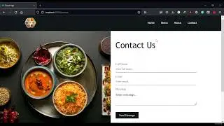 1  Introduction To The Project  Food Ordering Web Application   Material UI, React