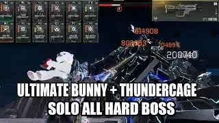 ULTIMATE BUNNY, SOLO ALL HARD BOSS !!! (Executioner, Dead Bride, Devourer, Swamp Walker)