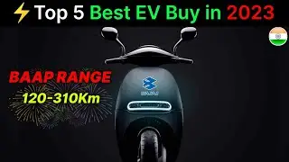 ⚡Top 5 Best Electric Scooter Buy in 2023 | Best Range | New Upcoming EV 2023 | Ride with mayur