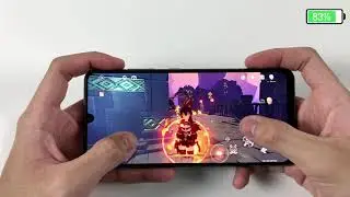 Samsung Galaxy A32 Test Game Genshin Impact RAM 6GB | Helio G80, Battery Drain Test, 90Hz