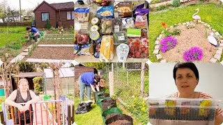 Копаем,сажаем, и продукты обновляем 😂