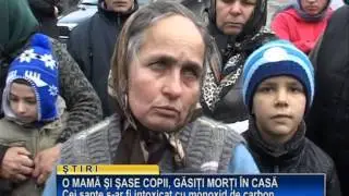 O MAMA SI SASE COPII, GASITI MORTI IN CASA
