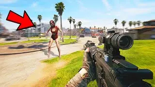 SURVIVING ZOMBIE APOCALYPSE IN GTA 6 GRAPHICS!