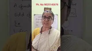 odd function-definition-FOURIER SERIES-UG-PG TRB-TNPSC-BHS-SI-RA-ONLINE CLASS-TEST BATCH-MCQ'S BATCH