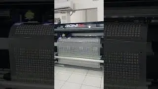 Proses Print Sticker UV Super Hires #sticker #roland #ronitadigitalprinting