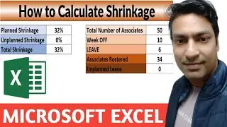 #Shrinkage || Shrinkage Calculation in BPO || Planned Shrinkage and Unplanned Shrinkage in BPO