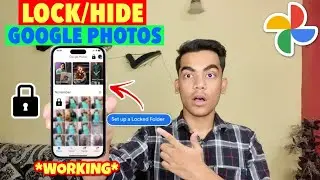 How To Lock Photos In Google Photos | Hide Google Photos | Google Photo Kaise Lock Kare