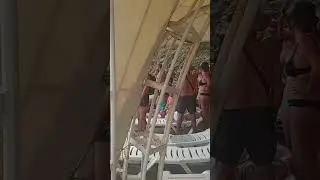 Симеиз. Дождик. День добрый. Крым. Море. Пляж.