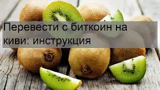 Перевести с биткоин на киви: инструкция