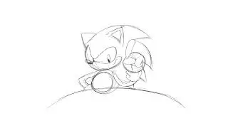 Sonic 1 Title Screen reanimate