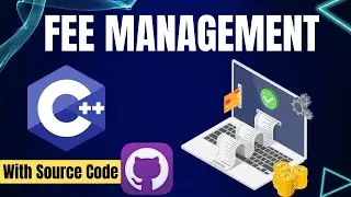 Fee Management System | Complete C++ Project with source code | Urdu/Hindi