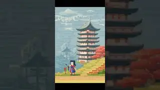 Japanese Imagined by AI in Pixel Art [ ChatGPT × Leonardo Ai × Discover Life ]