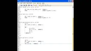 COP5227 - M3A05 - Recursive GCD