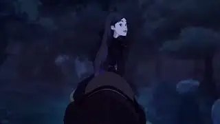 Woman farts on horse