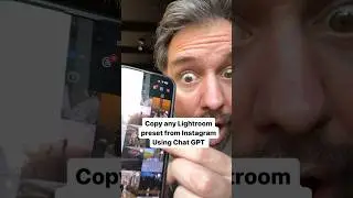 How To Create a Lightroom Preset From Any Instagram Photo Using Chat GPT 