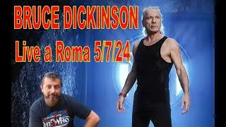 Bruce Dickinson Live a Rock in Roma 2024 - Recensione del Concerto Epico!