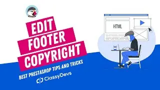How to Edit Footer Copyright in PrestaShop | Prestashop Footer Copyright Edit | PrestaShop Tutorial