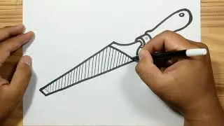 How to draw WOOD FILE with easy