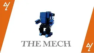 Lego robot : THE MECH (Tutorial + Stop motion animation )