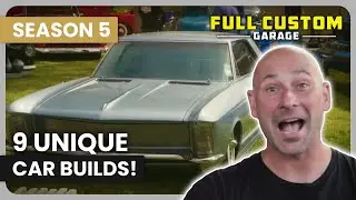 🔴 9 Car Transformations! | Full Custom Garage LIVE!