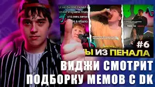 VIJI СМОТРИТ ПРЕМЬЕРУ ПОДБОРКИ МЕМОВ ТОЛЬКО С ДАНЕЙ КАШИНЫМ / ВИДЖИ РЕАКЦИЯ МЕМЫ ИЗ ПЕНАЛА #6