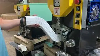 Downspout offset manufacture