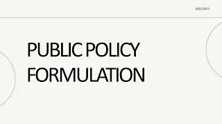 Public Policy