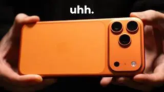 The iPhone 17 Pro Max is unhinged.