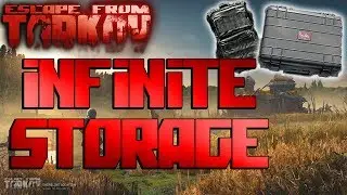 Escape From Tarkov INFINITE STORAGE GLITCH! How To Stack Item Cases for Infinite Stash Space! (0.12)