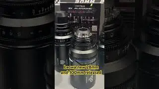 Ibc 2023 new laowa Protus focal length