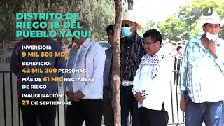 El Gobierno Federal modernizó la red hídrica en México