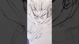 Anime sketch - Pencil Drawing.