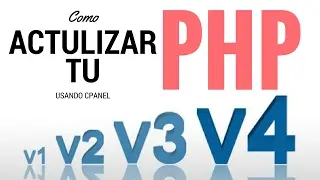 Como cambiar la vesion de php y cual elegir.