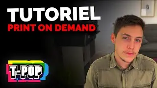 TUTORIEL : Comment s'inscrire et utiliser Tpop (Print on demand) 👕