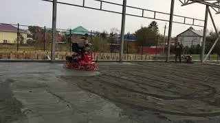 Бетонные полы с упрочненным верхним слоем - Технополимер