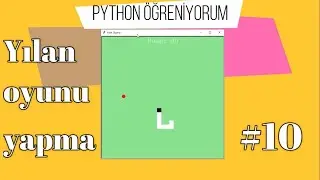 Making a snake game in Python #10