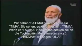 MUHAMMAD (s.a.v.s.) IN DER BIBEL 3 (Namenübstzng u. Heilige Geist) - AHMED DEEDAT (r.h.)  deutsch