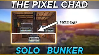 THE PIXEL CHAD - Pixel Gap Solo Bunker Rust Base Design 2022