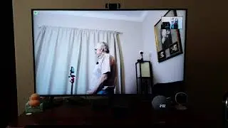 Having a Zoom Meeting on Fire TV Cube with your loved one