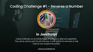 Coding Challenge #1 -  Reverse a Number in JavaScript