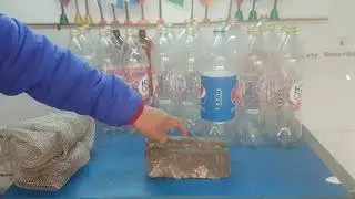 cuantas botellas pet caben en un ladrillo plástico