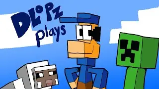 MI PRIMERA VEZ EN MINECRAFT!! Dlopz Plays