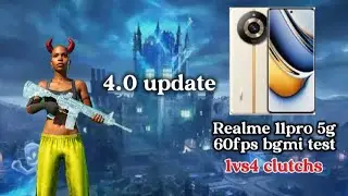 Realme 11 Pro 5g / BGMI 60fps Test in 2025 / 120vs60fps 