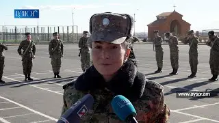 Բուժքրոջից՝ դասակի հրամանատար. ինչպես բանակային կյանքը գրավեց Մանյա Կոստյանին