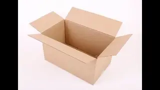 Четырехклапанная коробка 600x400x400 мм 60х40х40 см