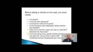 Rules of the road Section 2