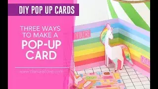 Three Ways to Make a Pop-Up Card