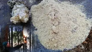 Как сделать Порох из Смолы в Лесу. Бушкрафт