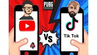 Tik tok vs YouTube in PUBG MOBILE | THE END | Carry minati | BIGMAC GAMING |